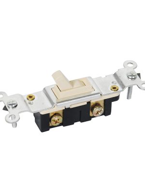 136553.jpg 136553 - Apagador sencillo vertical, línea estándar, color marfil Surtek