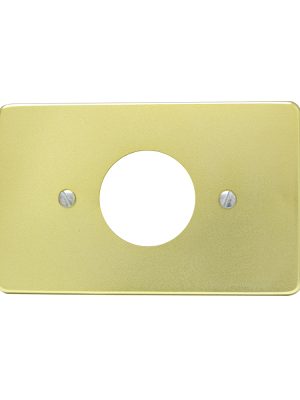 136608.jpg 136608 - Placa sencilla de aluminio, línea estándar, color oro Surtek