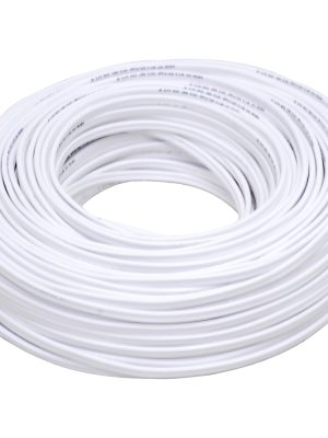 136927 - Cable eléctrico POT 2 x 14, 100 m color blanco Surtek