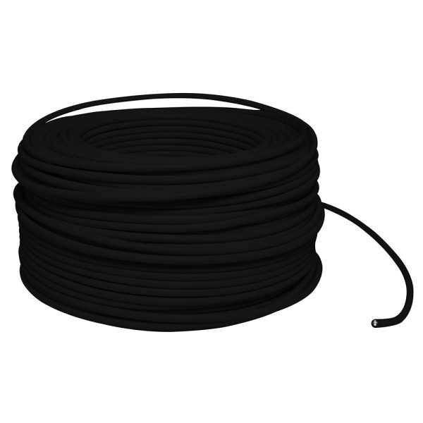 136944 - Cable eléctrico THW calibre 10, 100 m color negro Surtek