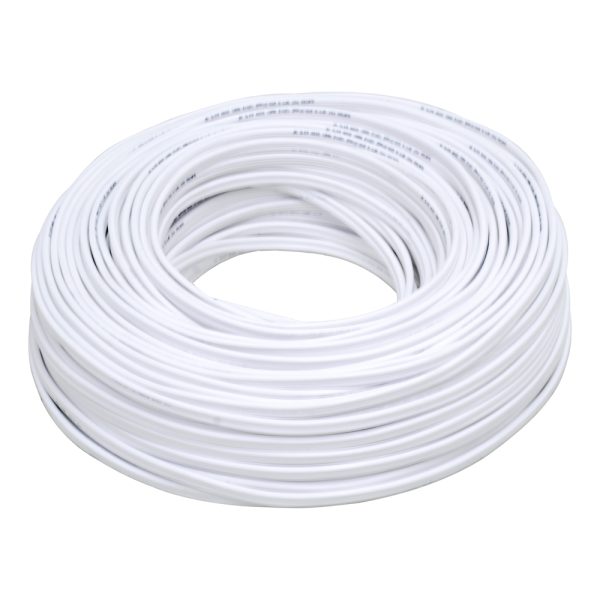 136952 - Cable eléctrico POT CCA 2 x 12, 100 m color blanco Surtek