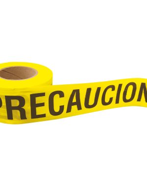 137300.jpg 137300 - Cinta para barricada "PRECAUCION" ancho 3" de 304 m Surtek