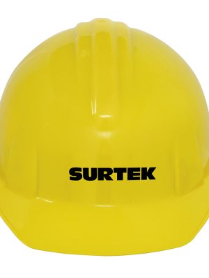 137308 - Casco de seguridad con ajuste de intervalos, color amarillo Surtek