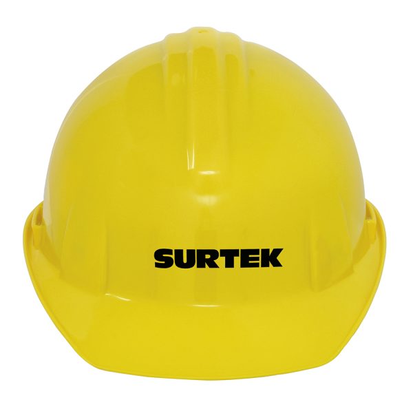 137308.jpg 137308 - Casco de seguridad con ajuste de intervalos, color amarillo Surtek