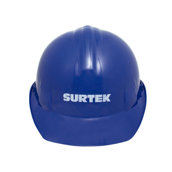 137309 - Casco de seguridad con ajuste de intervalos, color azul Surtek