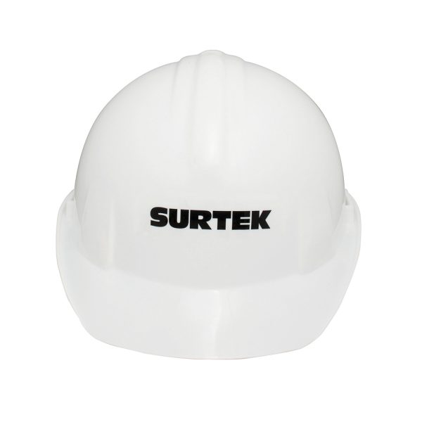 137310 - Casco de seguridad con ajuste de intervalos, color blanco Surtek