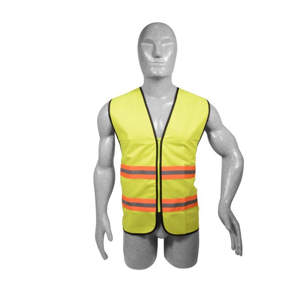 137499.jpg 137499 - Chaleco de seguridad de alta visibilidad con cierre amarillo unitalla Surtek