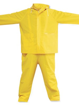 137528 - Traje impermeable sin reflejante con interior de poliéster EG, 2 piezas Surtek