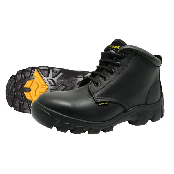 CLIM2 137579 - Botas de seguridad clásicas con casquillo de acero #24 cm Surtek