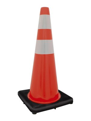 137600 - Cono de precaución con banda reflejante, 90 cm Surtek
