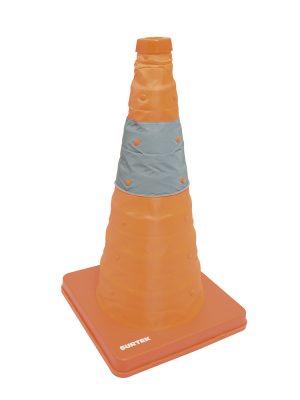 137605.jpg 137605 - Cono de precaución plegable con banda reflejante, 45 cm Surtek