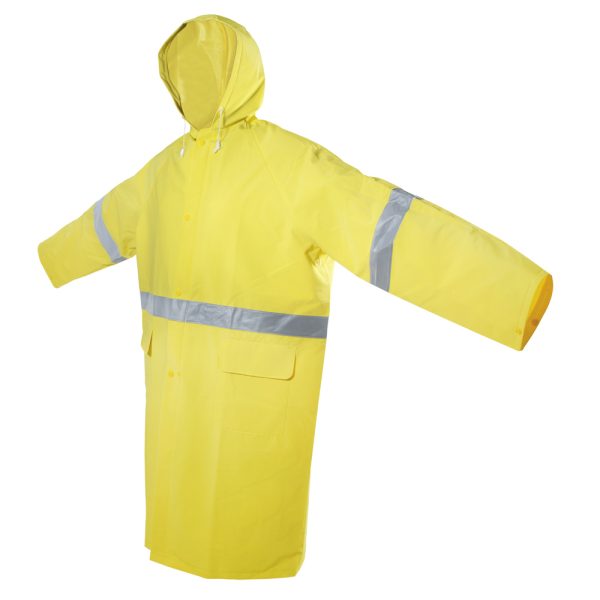 137614.jpg 137614 - Gabardina impermeable con cintas reflejantes EG Surtek