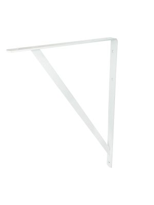 137827 - Ménsula con soporte color blanco 10 x 16" Surtek