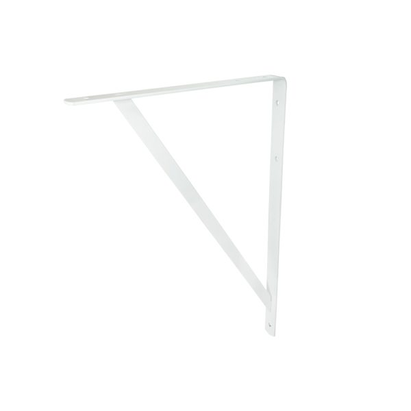 137828 - Ménsula con soporte color blanco 13 x 20" Surtek