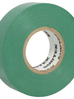 138005.jpg 138005 - Cinta verde para aislar 19 mm x 9 m Surtek