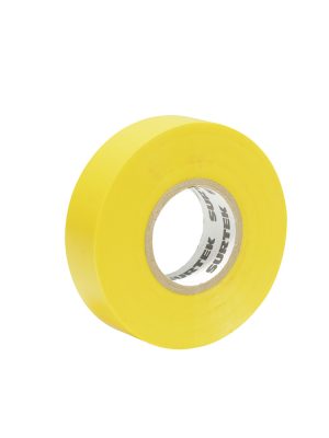 138006 - Cinta amarilla para aislar 19 mm x 18 m Surtek