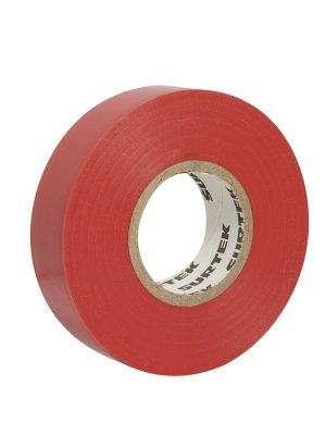 138008 - Cinta roja para aislar 19 mm x 18 m Surtek