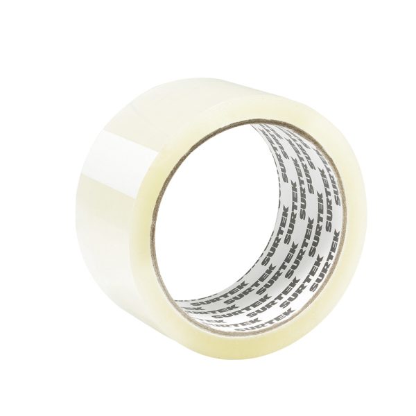 138020 - Cinta transparente hot melt para empacar 48 mm x 40 m Surtek