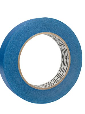 138082 - Cinta masking tape azul para enmascarar 24 mm x 50 m Surtek