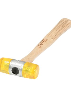 1383 - Martillo con tapas plásticas con mango de madera de 11-1/2", 11 oz Urrea