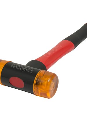 1383A.jpg 1383A - Martillo con tapas plásticas intercambiables con mango anti-vibración, 13 oz Urrea