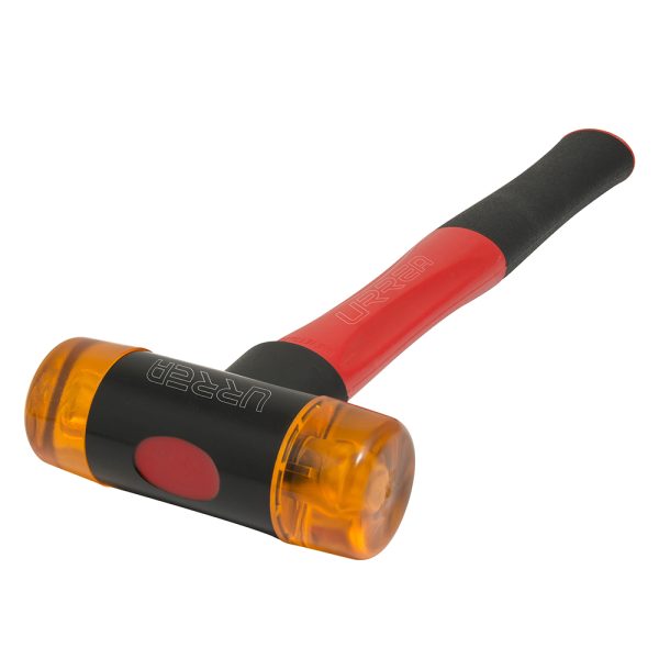 1383A - Martillo con tapas plásticas intercambiables con mango anti-vibración, 13 oz Urrea