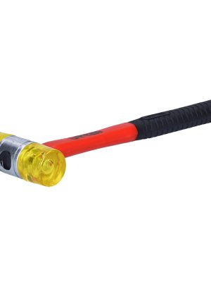 1383FV - Martillo con tapas plásticas con mango de fibra de vidrio de 11-1/4", 14 oz Urrea