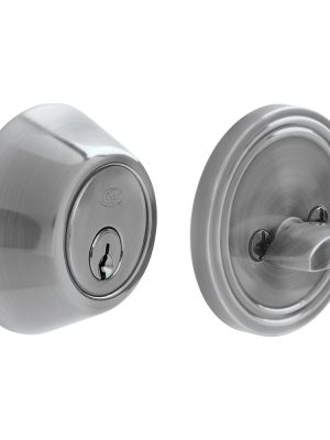 13CE.jpg 13CE - Cerrojo residencial función sencilla, níquel satinado, llave estándar, blíster Lock