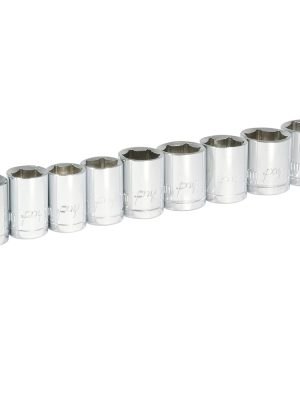 140436.jpg 140436 - Juego de dados cuadro de 3/8", 6 puntas, métricos, 9 piezas Foy