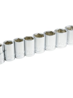 140441.jpg 140441 - Juego de dados cuadro de 1/2", 6 puntas, en pulgadas, 8 piezas Foy