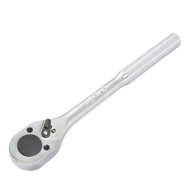 140446 - Matraca reversible cromada, para dado cuadro de 1/2" Foy