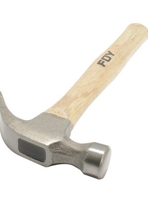 141816 - Martillo de uña curva con mango de madera de 13", 16 oz Foy