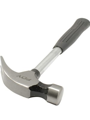 141826.jpg 141826 - Martillo de uña curva con mango tubular con forro de neopreno de 13", 16 oz Foy