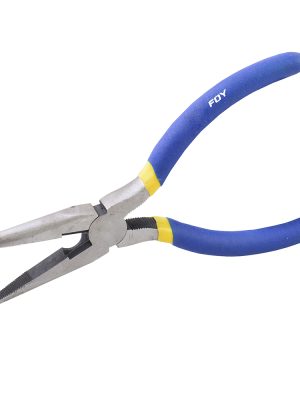 142036 - Pinza para electricista con mango con doble plastisol de 6" punta larga Foy