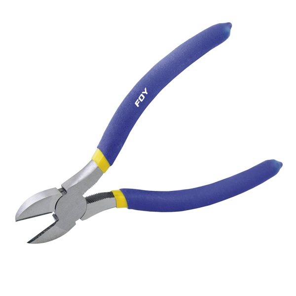 142048 - Pinza para electricista con mango con doble plastisol de 8" corte diagonal Foy