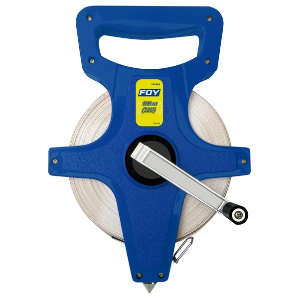 142086 - Cinta larga de fibra de vidrio tipo cruceta 100 m Foy