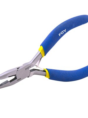 142221 - Mini pinza para electrónica con mango de vinil de 4-5/8", corte lateral Foy