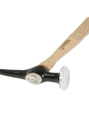 1428 - Martillo de laminero 12" mango de madera, desabollador Urrea