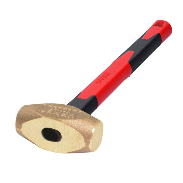 1432FV - Marro de bronce con mango de fibra de vidrio de 15", 3.1 lb Urrea