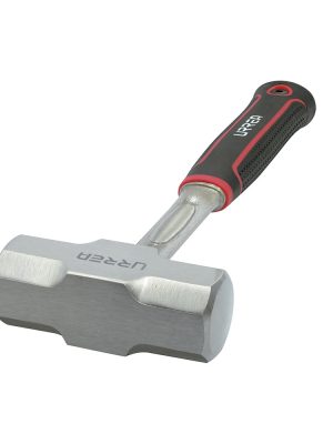 1435AF - Marro octagonal forjado en una pieza con mango Rubber grip anti-vibración de 12-3/5", 4 lb Urrea