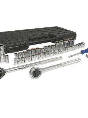 144005.jpg 144005 - Juego combinado de herramienta 51 piezas, con estuche plástico Foy