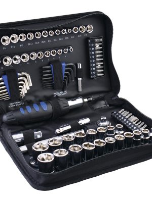 144023.jpg 144023 - Juego combinado de herramienta 83 piezas, con estuche plástico Foy