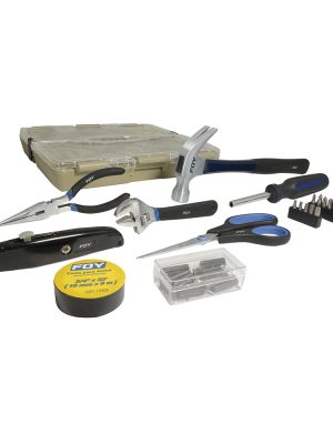 144037.jpg 144037 - Juego combinado de herramienta 28 piezas, con caja dispensadora Foy