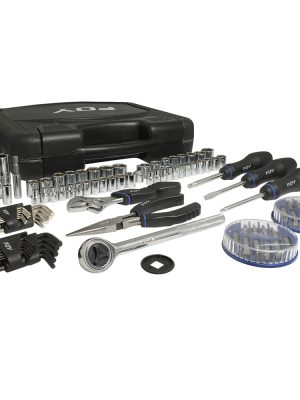 144040.jpg 144040 - Juego combinado de herramienta 94 piezas, con estuche plástico Foy