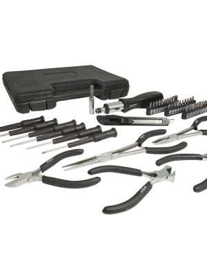 144041.jpg 144041 - Juego combinado de herramienta 44 piezas, con estuche plástico Foy