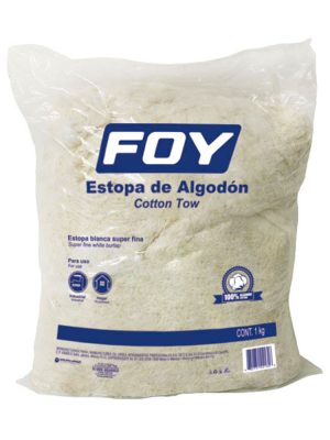 144182 - Estopa de algodón 1 kg Foy