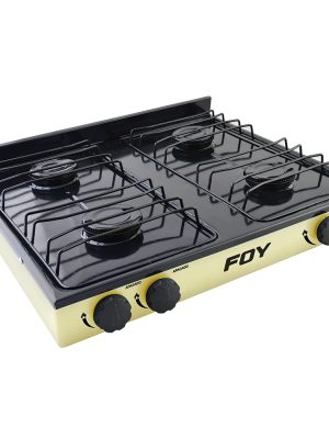 144706.jpg 144706 - Estufa de gas 4 quemadores color beige Foy