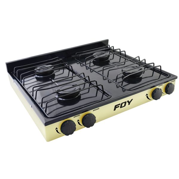 144706.jpg 144706 - Estufa de gas 4 quemadores color beige Foy