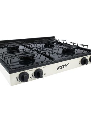 144717 - Estufa de gas 4 quemadores color blanco Foy