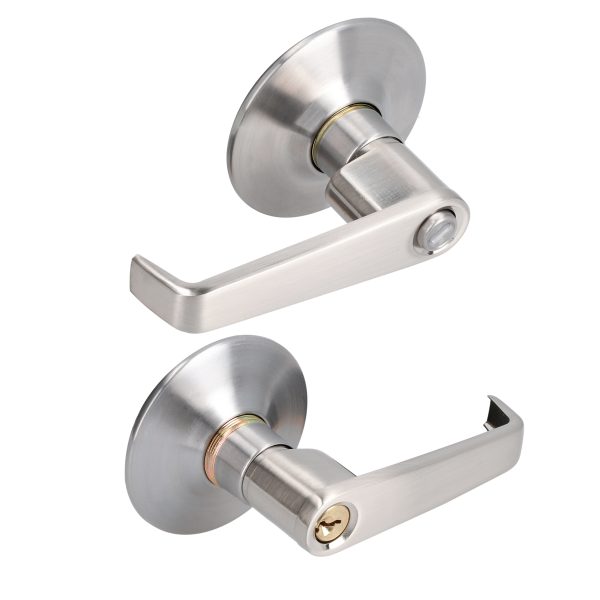 14MAP.jpg 14MAP - Manija cilíndrica plana función recámara, níquel satinado, llave estándar, blíster Prolok